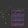 Stylish White Cabinet with Black Bear Figurine Clock Books and Green Plant Near Wall Painting