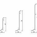 Sleek Right Angle Metal Lines For Furniture Corner And Edge Design