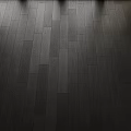 Dark Wooden Flooring With Natural Wood Grain And Modern Interior Design