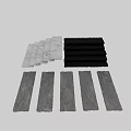 Grey Stone Steps Landscape Design With Natural Texture And Outdoor Appeal