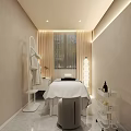 Modern Beauty Hair Salon Interior With Styling Chairs And Elegant Lighting