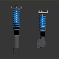 Shock absorber buffer spring tools hardware tools processing tools furniture realism 3d model