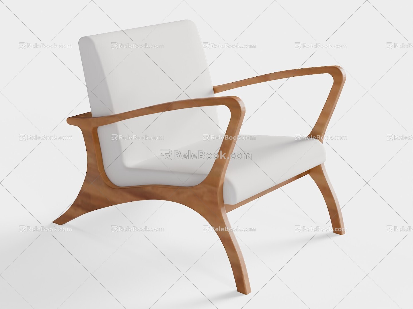 Cadeira single chair 3d model