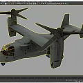 Modern Fighter Jet With Twin Rotors Tiltrotor Wings And Silver Military Airframe Design