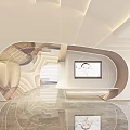Modern Luxury Beauty and Hair Salon Interior Design with Elegant Decor