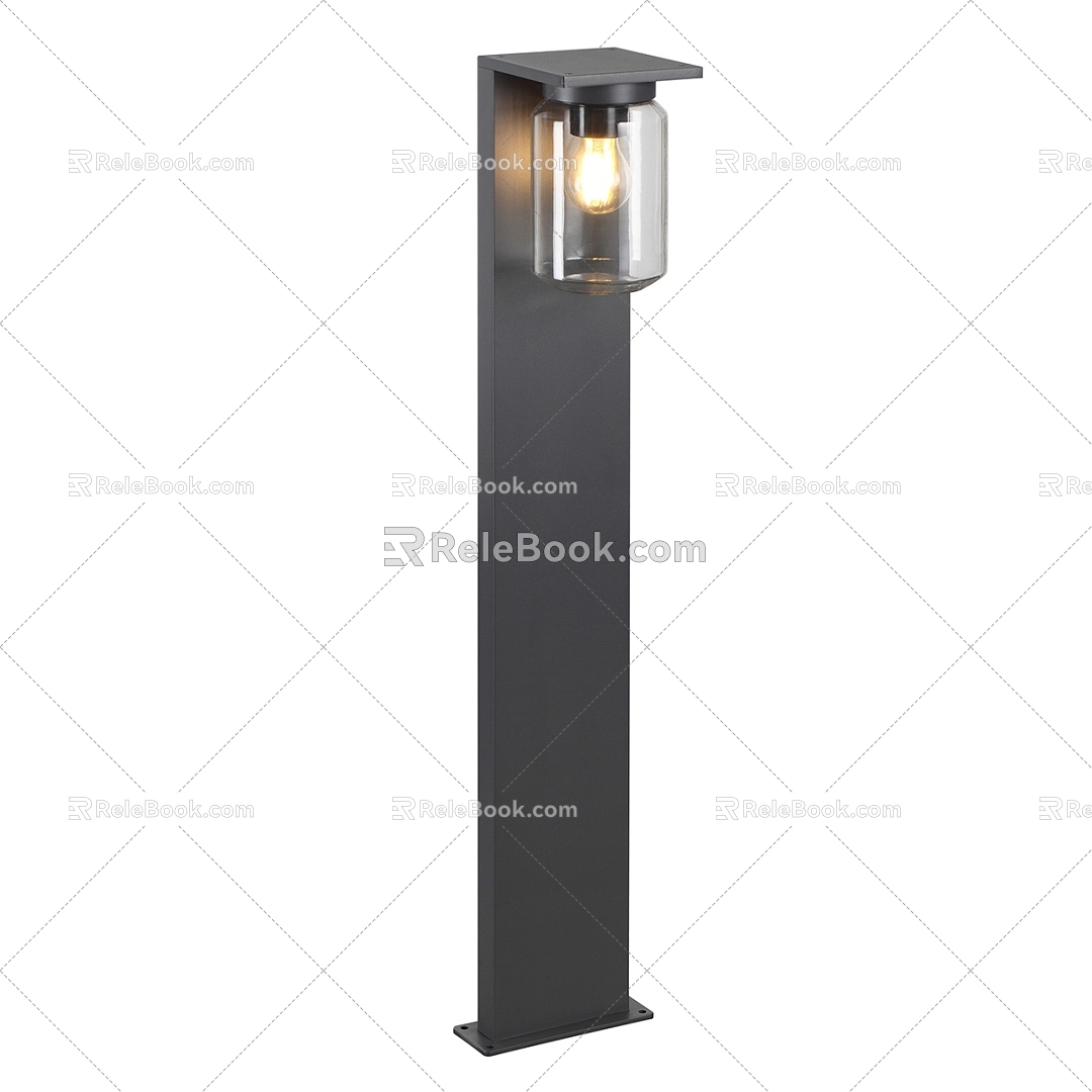 Outdoor landscape lights ground lights model