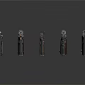 Modern Tactical Weapons Collection Featuring Handguns Rifles And Magazines