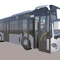 Modern Bus 3d model