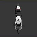MV Agusta White Sport Motorcycle With Red Rims And Sleek Racing Design