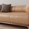 Modern double sofa 3d model