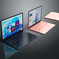 Modern Laptop Notebook Portable Computer Portable Laptop Computer 3d model