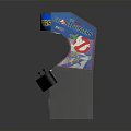 Ghostbusters Arcade Machine With Coin Slot Joysticks Buttons And Screen