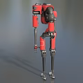 Robot attack robot intelligent machine science fiction robot mechanical warfare police future high-tech low face number low model simple model film and television level super realistic 3d model