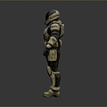 Sci-Fi Armor Alien Armor Sci-Fi Armor High-Tech Armor Futuristic Armor Alien Warrior Armor 3d model