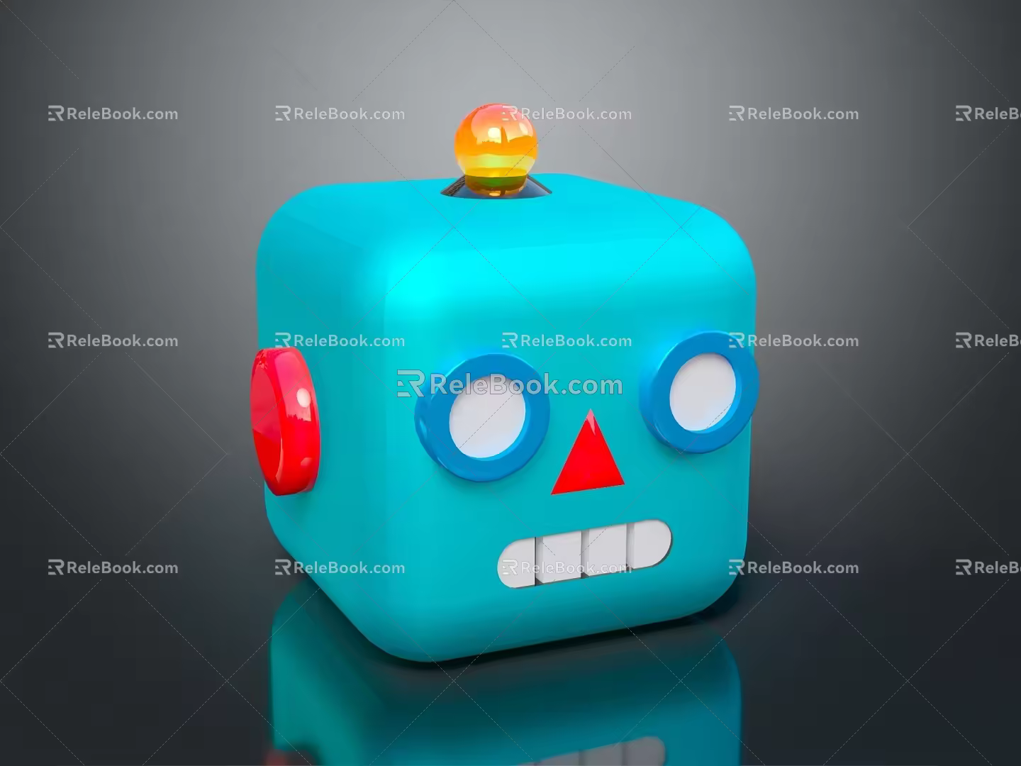 Robot Robot Assistant Small Robot Robot Butler Robot Butler Figure Game Figure 3d model