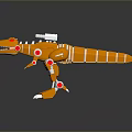 Machine Dinosaur Machine Dinosaur Machine Monster Machine Monster Cartoon Monster Machine Dinosaur Monster 3d model