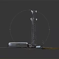 Industrial Equipment Telecommunication Towers With Antennas Base Station And Metal Structures