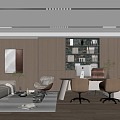 Modern Manager's Office General Manager's Office Office Office Office Office Desk Chairman's Office 3d model