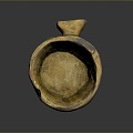 Bowl Stone Bowl Stone Bowl Cultural Relics Ancient Bowl Antique Bowl Household Supplies 3d model