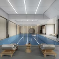 Swimming pool 3d model