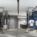 George Vasrir Clothing Storefront With Window Displays And Mannequins