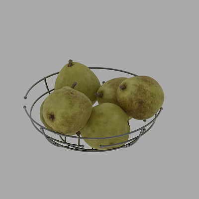 modern pear 3d model