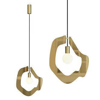 Light Luxury Small Chandelier 3d model