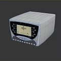 White Laboratory Device With EBS Digital Display Control Panel Buttons And Indicator Lights 3d model