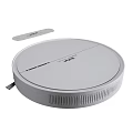 ILIFE White Circular Robotic Vacuum Cleaner With Automatic Cleaning And Charging Dock 3d model