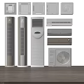 Various Types of Air Conditioners and Fans Including Tower Wall Mounted Window Units