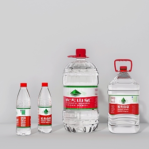 Nongfu Spring Mineral Water 3d model