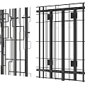 Industrial Pipeline System With Metal Pipe Frame Structure And Complex Layout Design