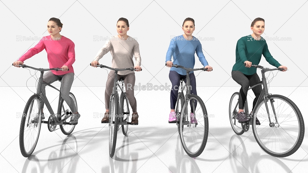 sports cycling cycling 3d model