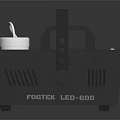 Fogger LED100 Commercial Equipment with LED Light Portable Handle and Control Buttons for Events