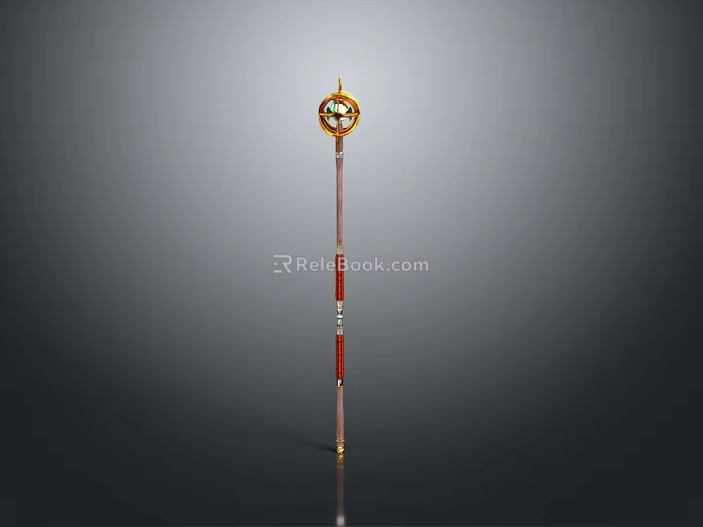 Scepter Ancient Scepter Cane Ancient Scepter Magic Scepter Metal Scepter Classical Scepter Magic Scepter 3d model