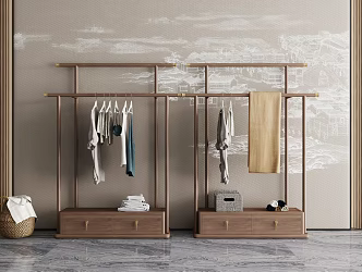 New Chinese Hangers 3d model