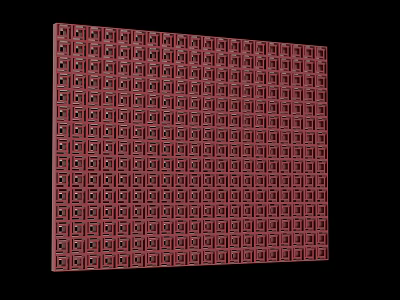Decorative wall brick 3d model
