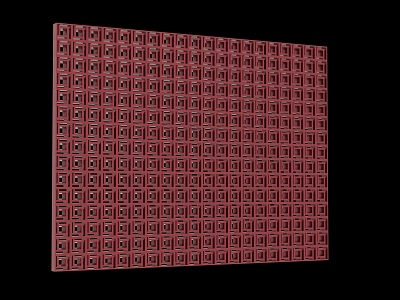 Decorative wall brick 3d model