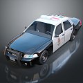 Police Car Police Car Police Car Police Car 3d model