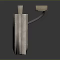 Modern Camera Monitor Head Security Surveillance Camera 3d model