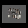 Stylish Clothing Collection With Dresses Shirts Coats Bags And Shoes On Wall