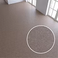 Brown Textured Floor Surface In Interior With Natural Light And Marked Circle