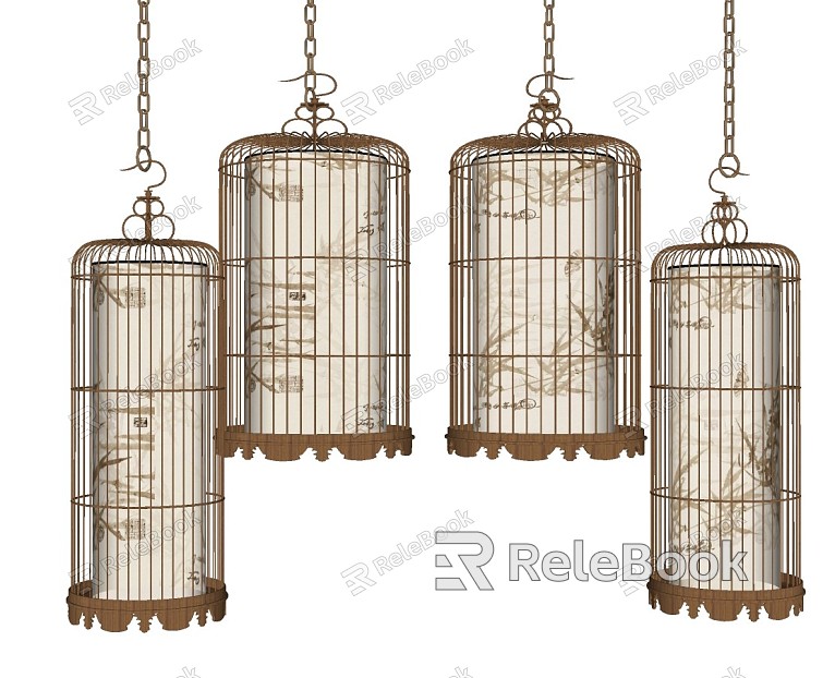 New Chinese Chandelier Birdcage Chandelier model