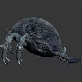 Monstrous Spider Like Creature With Multiple Legs Rough Textured Body And Sharp Claws 3d model