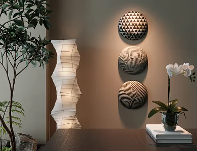 Decorative pendant 3d model