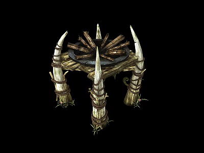 Modern brazier 3d model Modern brazier 3d model