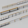 Various Modern Railings With Metal And Wooden Designs For Home Decor