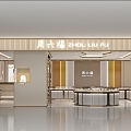 Liufu Jewelry Store Shopping Mall Showcase 3d model