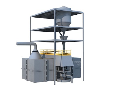 melting furnace model