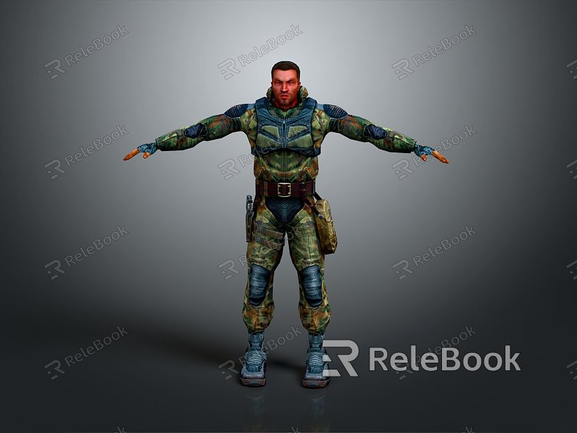 Soldier Soldier Soldier Mercenary Mercenary Male Soldier Male Detective Male Detective model